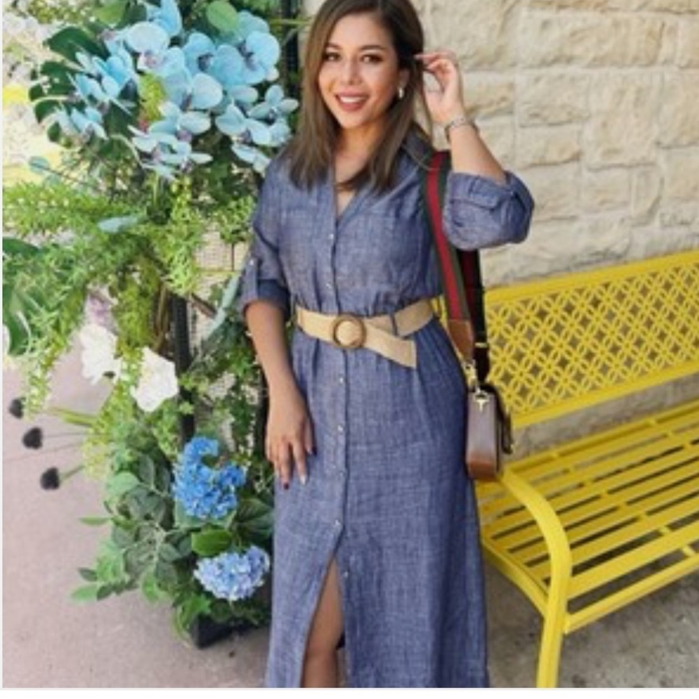 NEW ! ZARA BELTED
MIDI DRESS SIZE S 
🚨FIRM PRICE NO DISCOUNT ON THIS DRESS - Picture 8 of 13